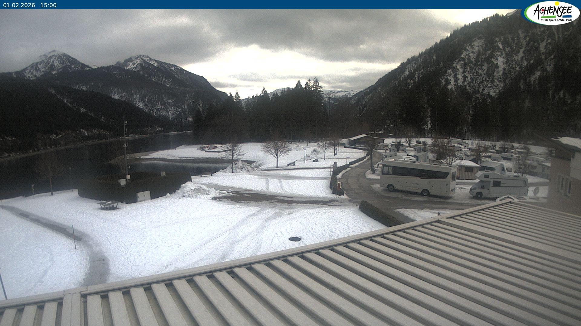 Archiv Foto Webcam Campingplatz am Achensee