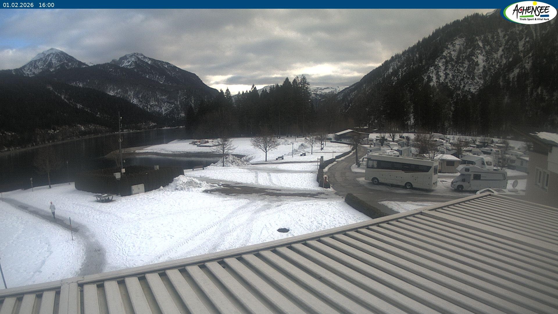 Archiv Foto Webcam Campingplatz am Achensee