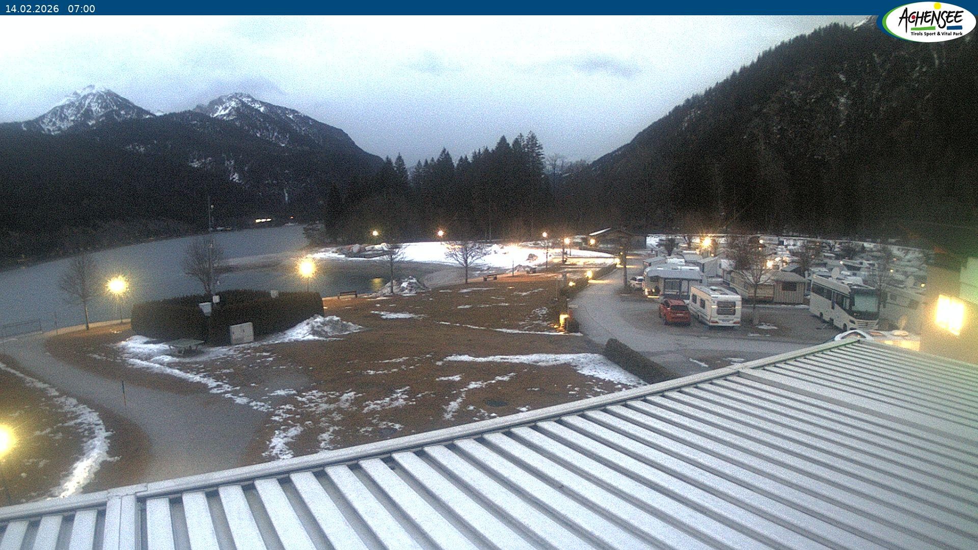 Archiv Foto Webcam Campingplatz am Achensee