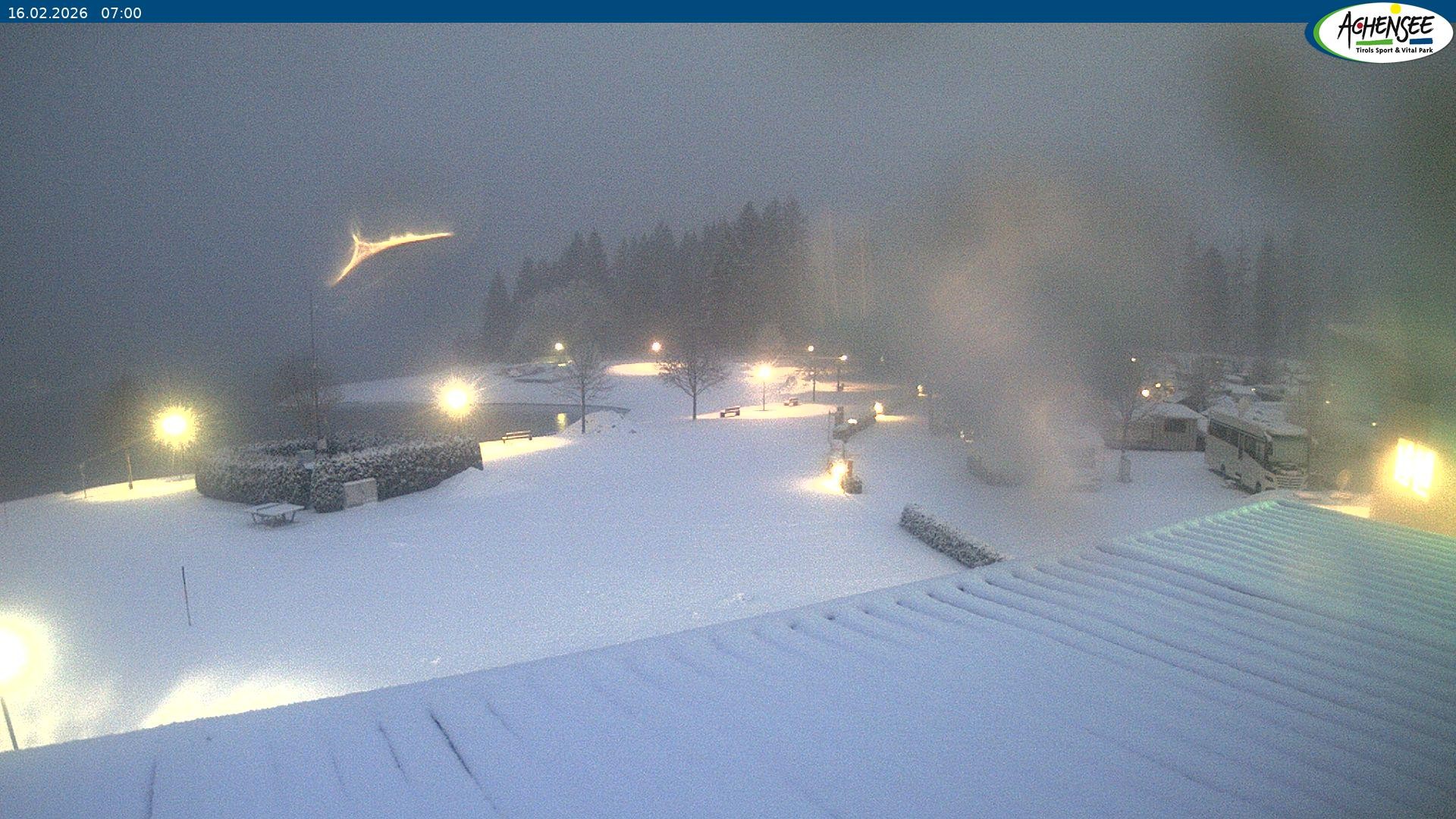 Archiv Foto Webcam Campingplatz am Achensee