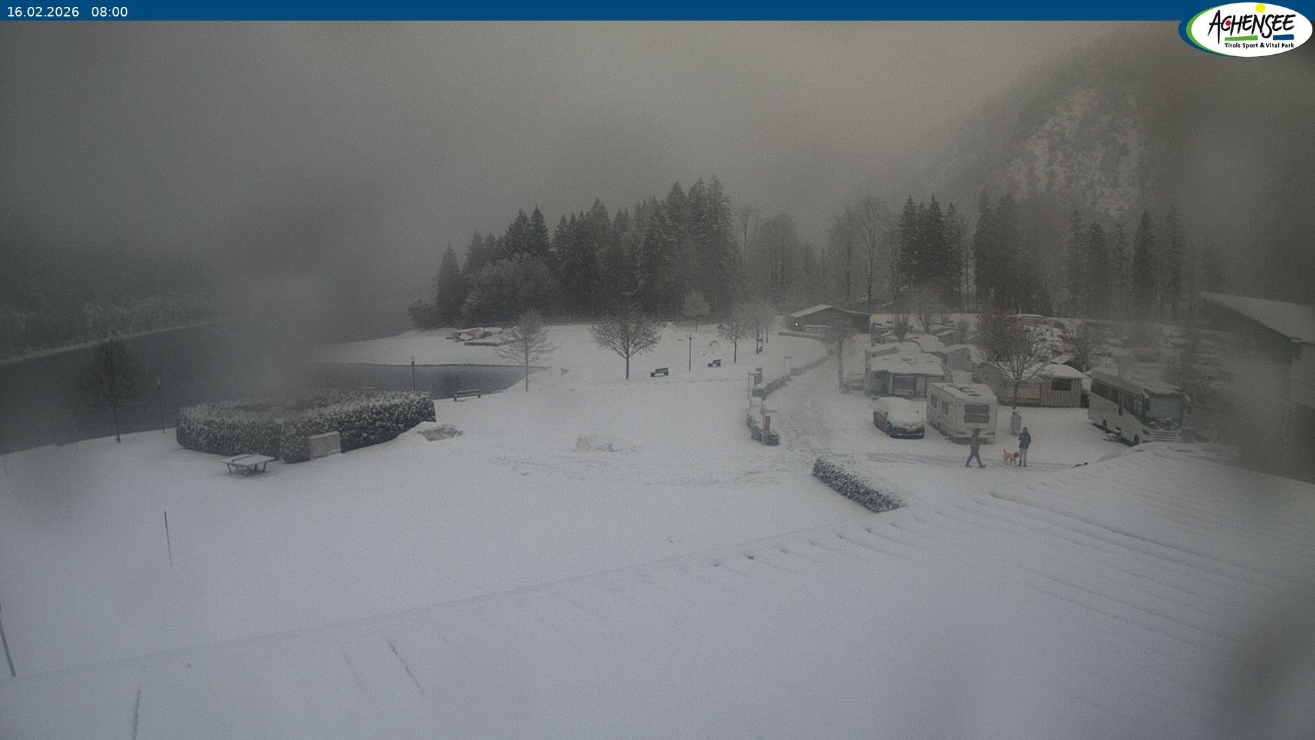 Archiv Foto Webcam Campingplatz am Achensee