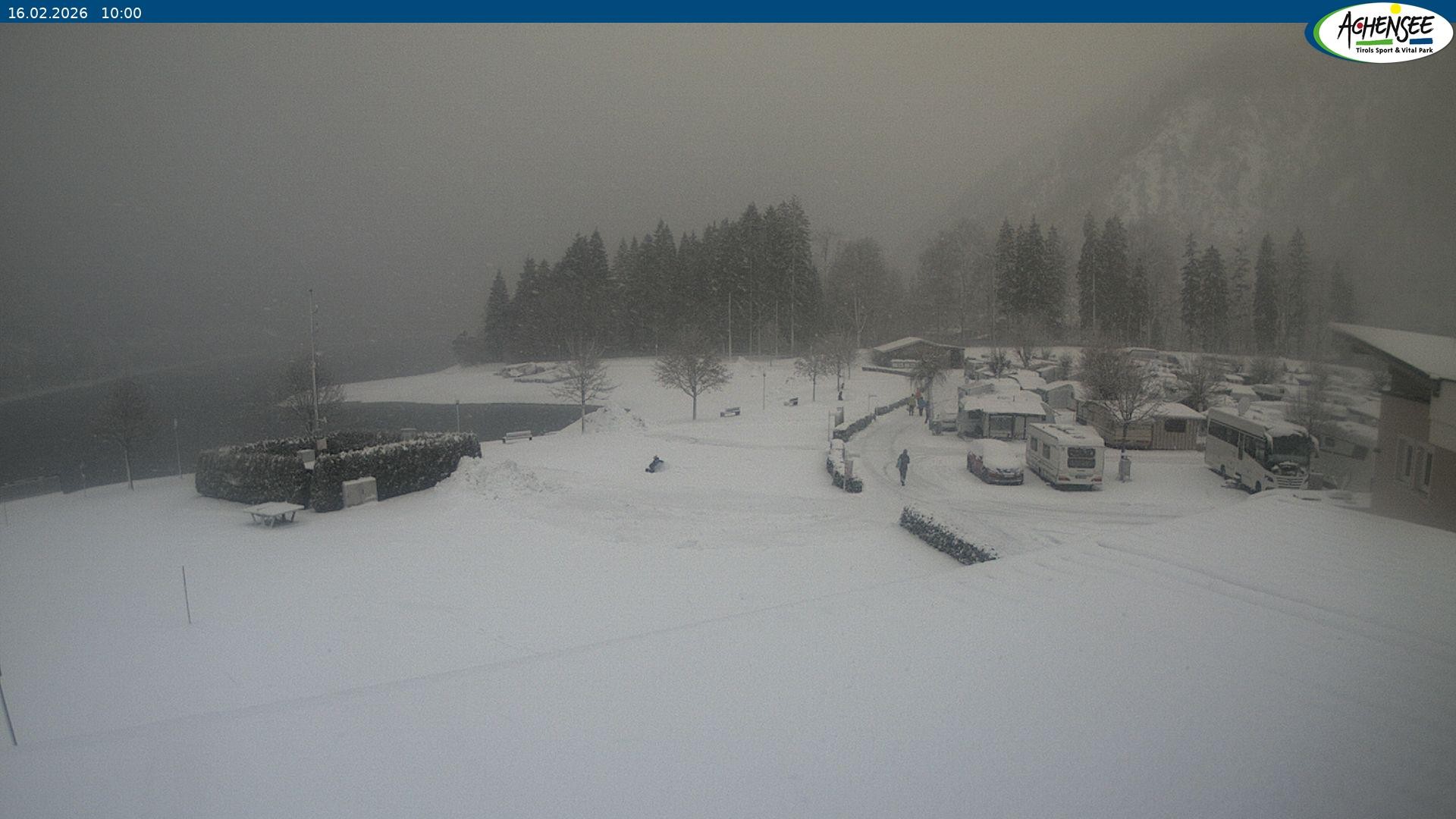 Archiv Foto Webcam Campingplatz am Achensee