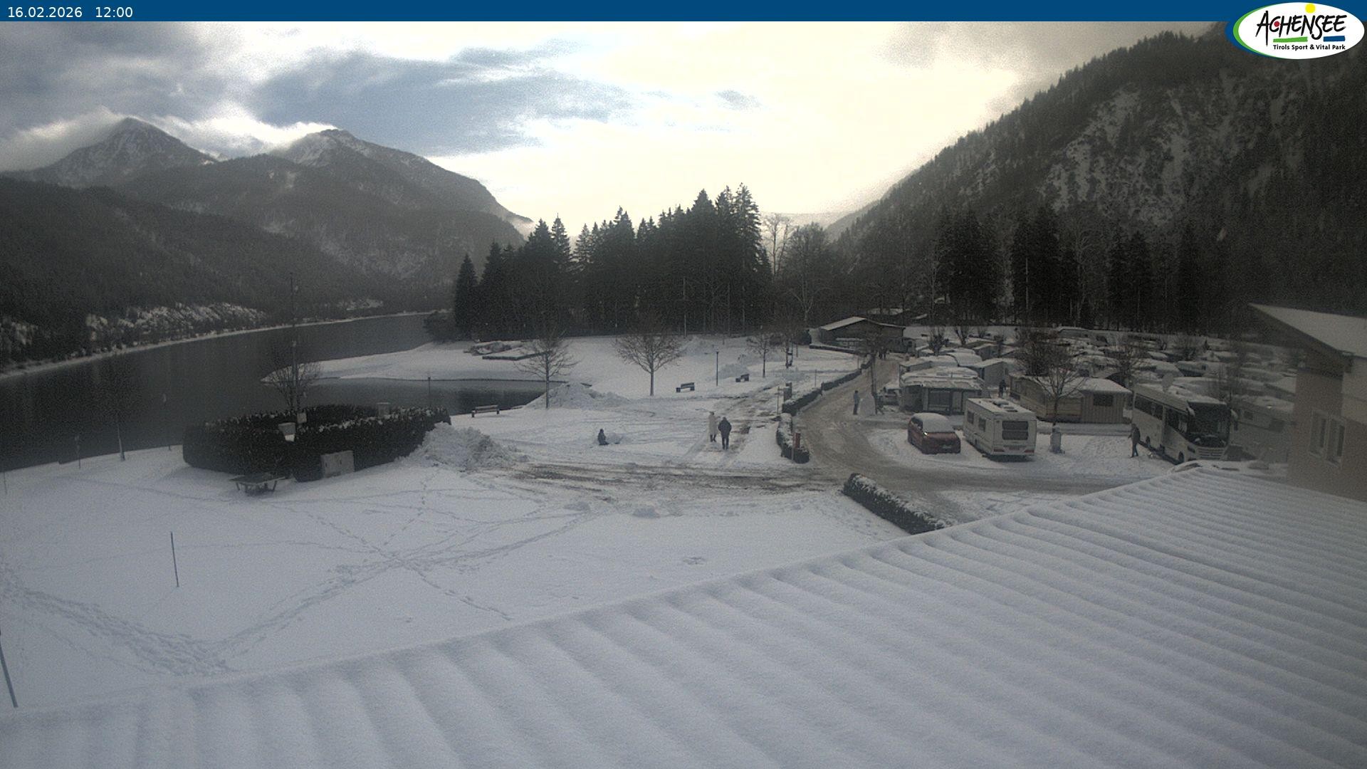 Archiv Foto Webcam Campingplatz am Achensee