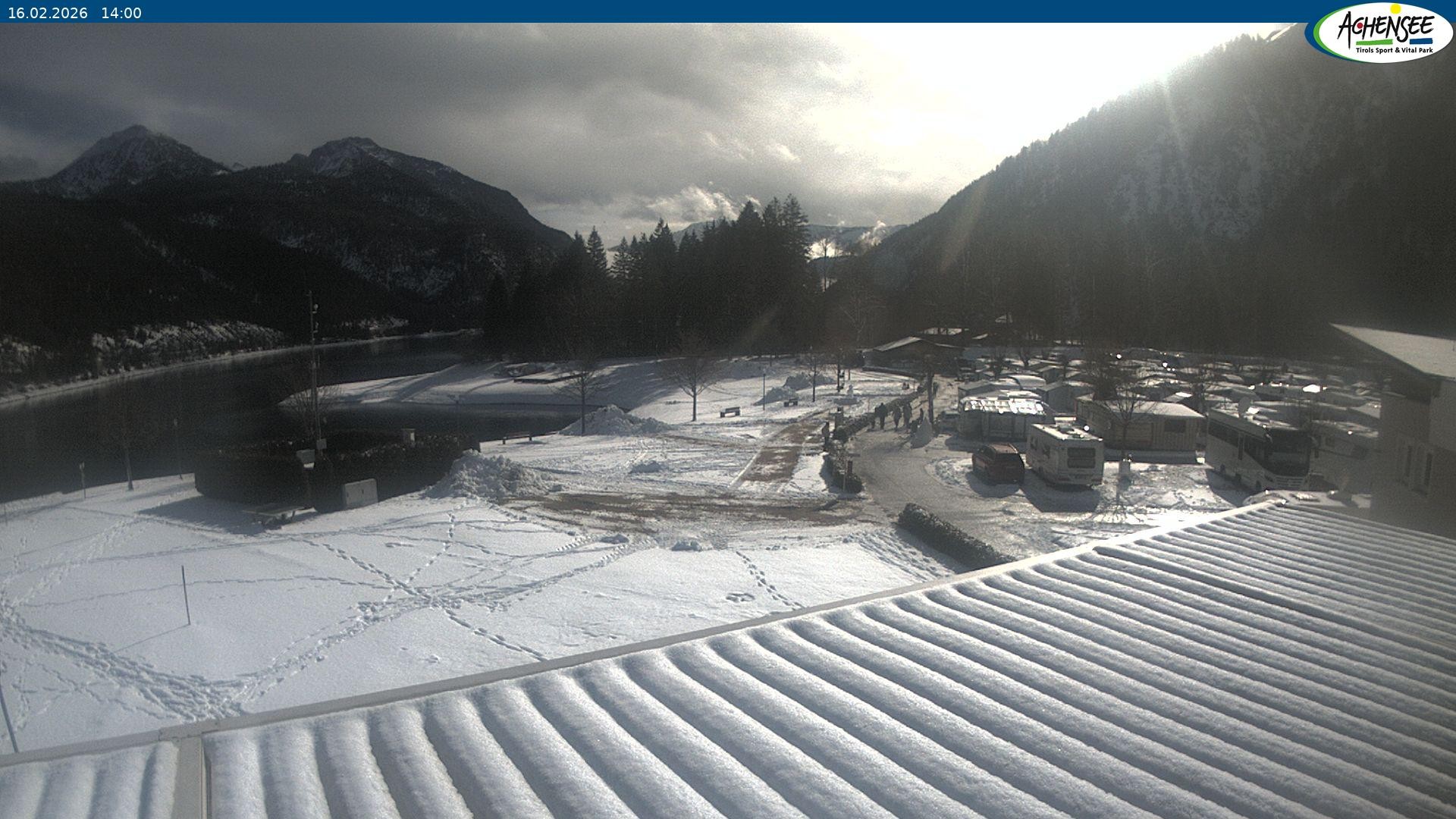 Archiv Foto Webcam Campingplatz am Achensee