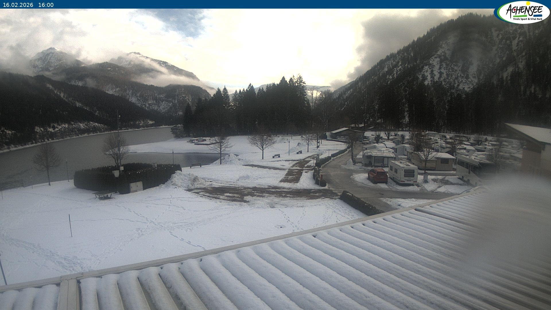 Archiv Foto Webcam Campingplatz am Achensee