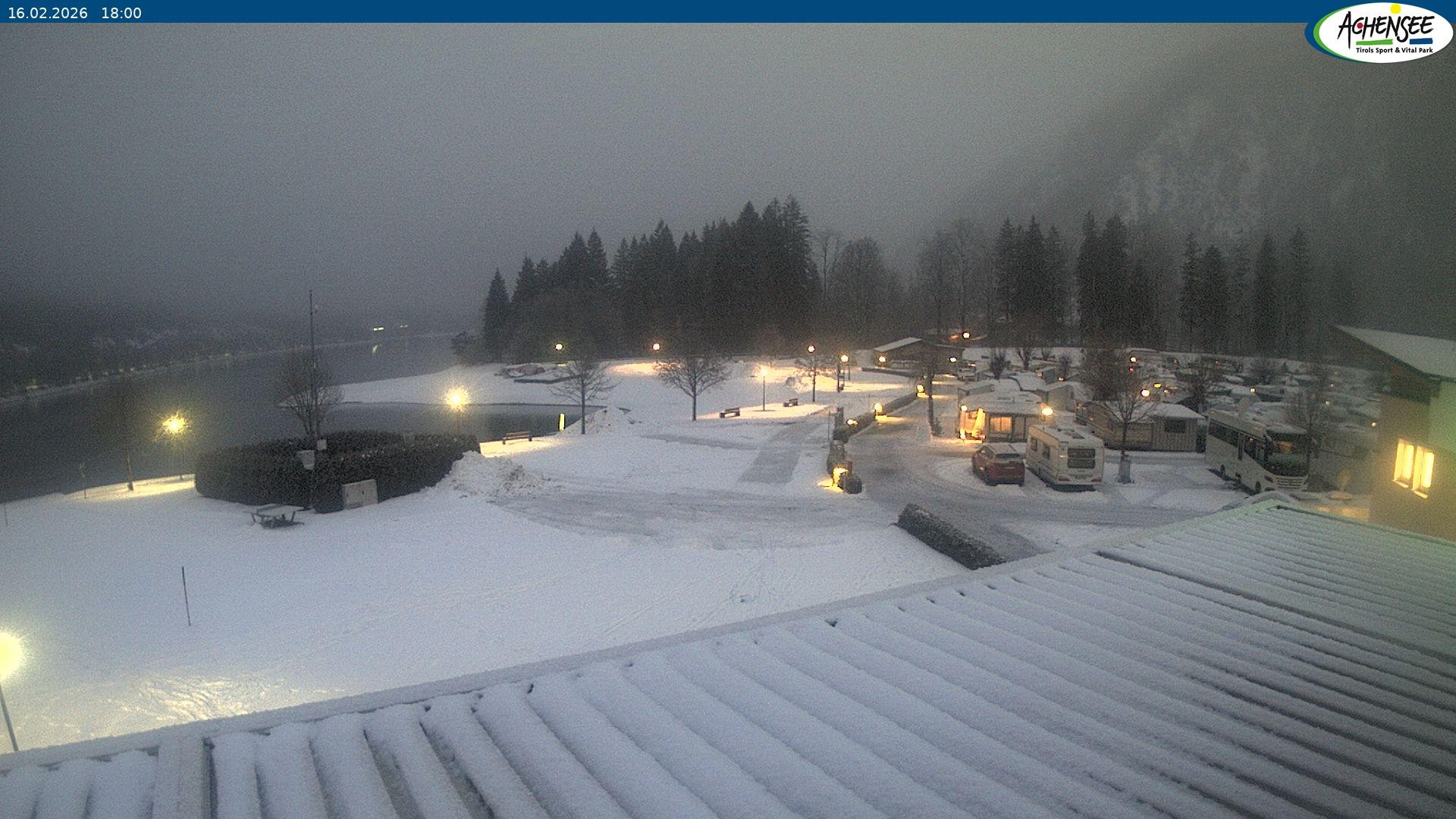 Archiv Foto Webcam Campingplatz am Achensee