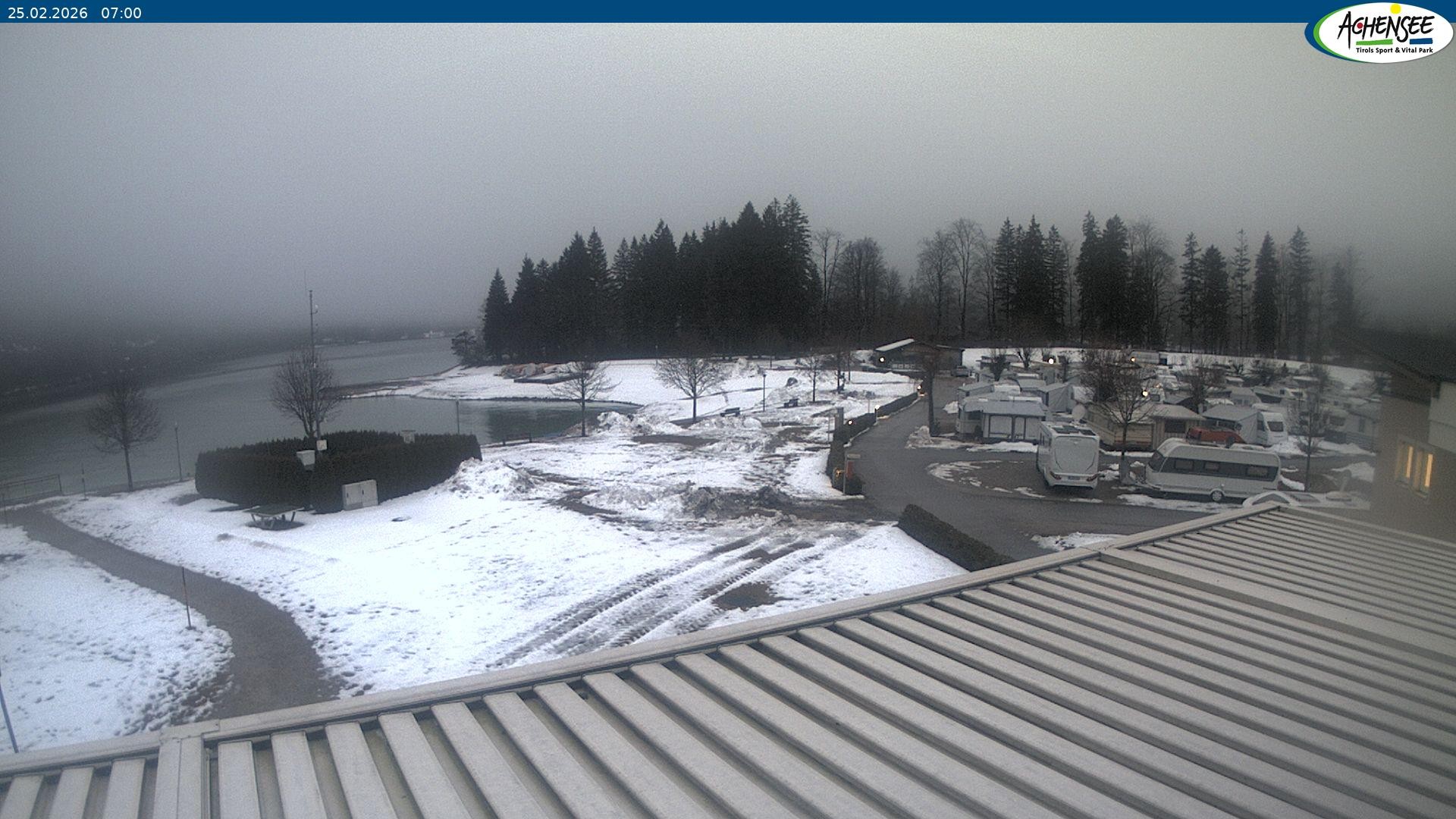 Archiv Foto Webcam Campingplatz am Achensee