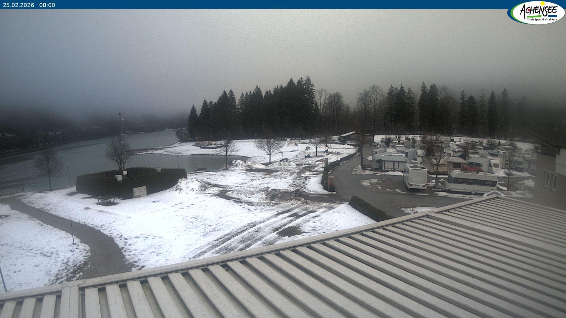 Archiv Foto Webcam Campingplatz am Achensee