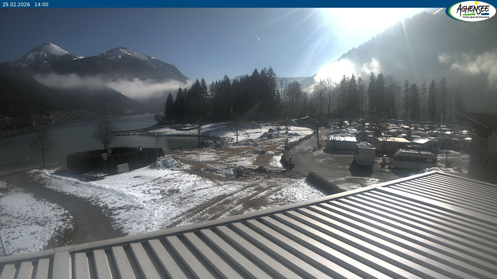 Archiv Foto Webcam Campingplatz am Achensee