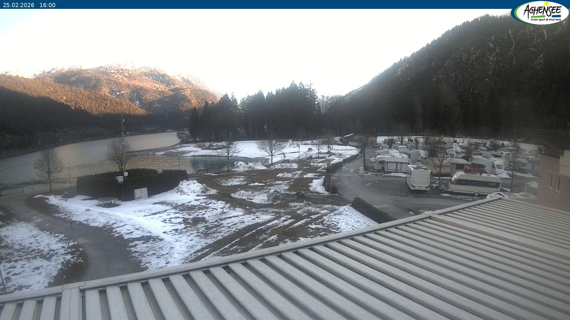 Archiv Foto Webcam Campingplatz am Achensee