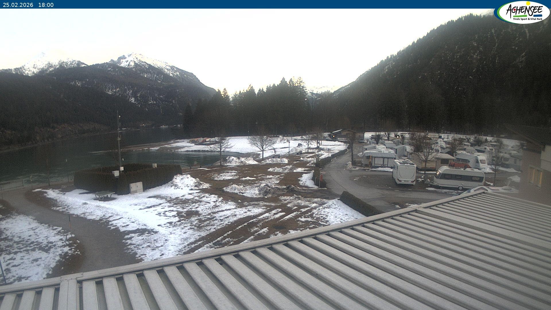 Archiv Foto Webcam Campingplatz am Achensee
