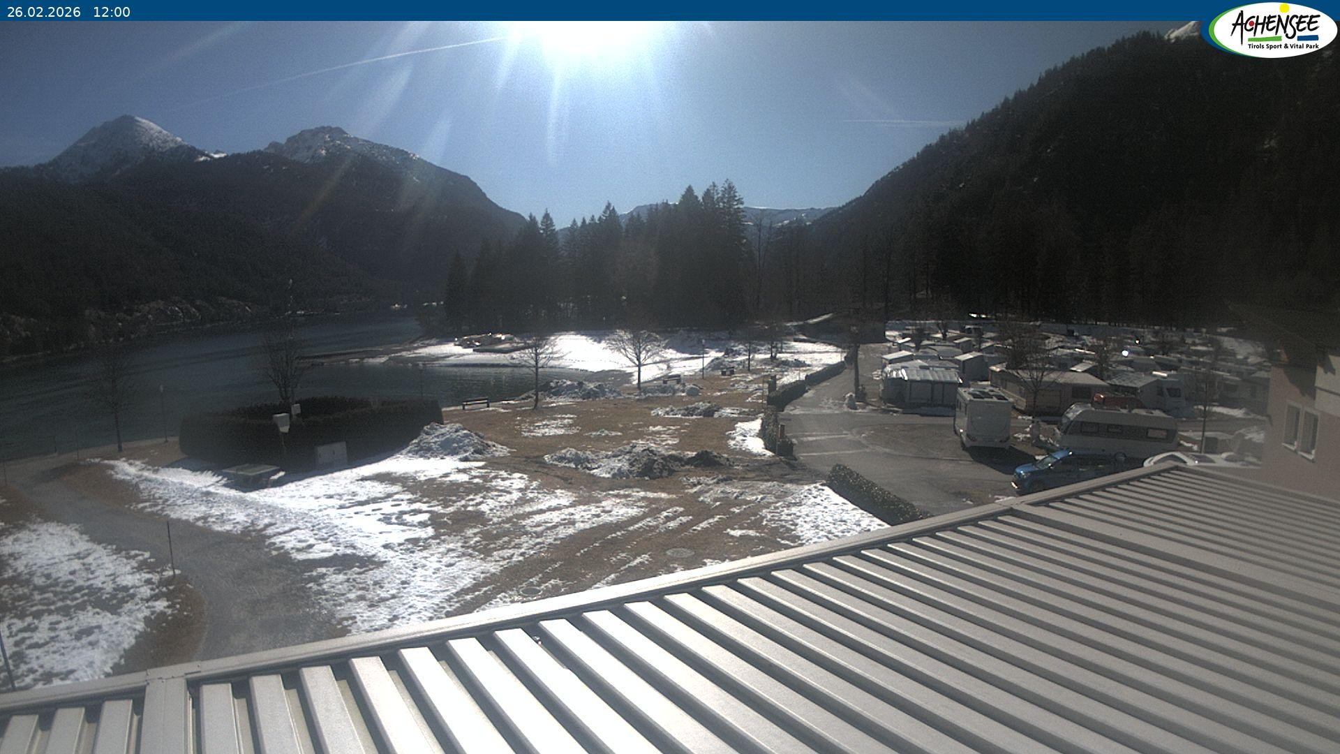 Archived image Webcam Camping ground Achensee