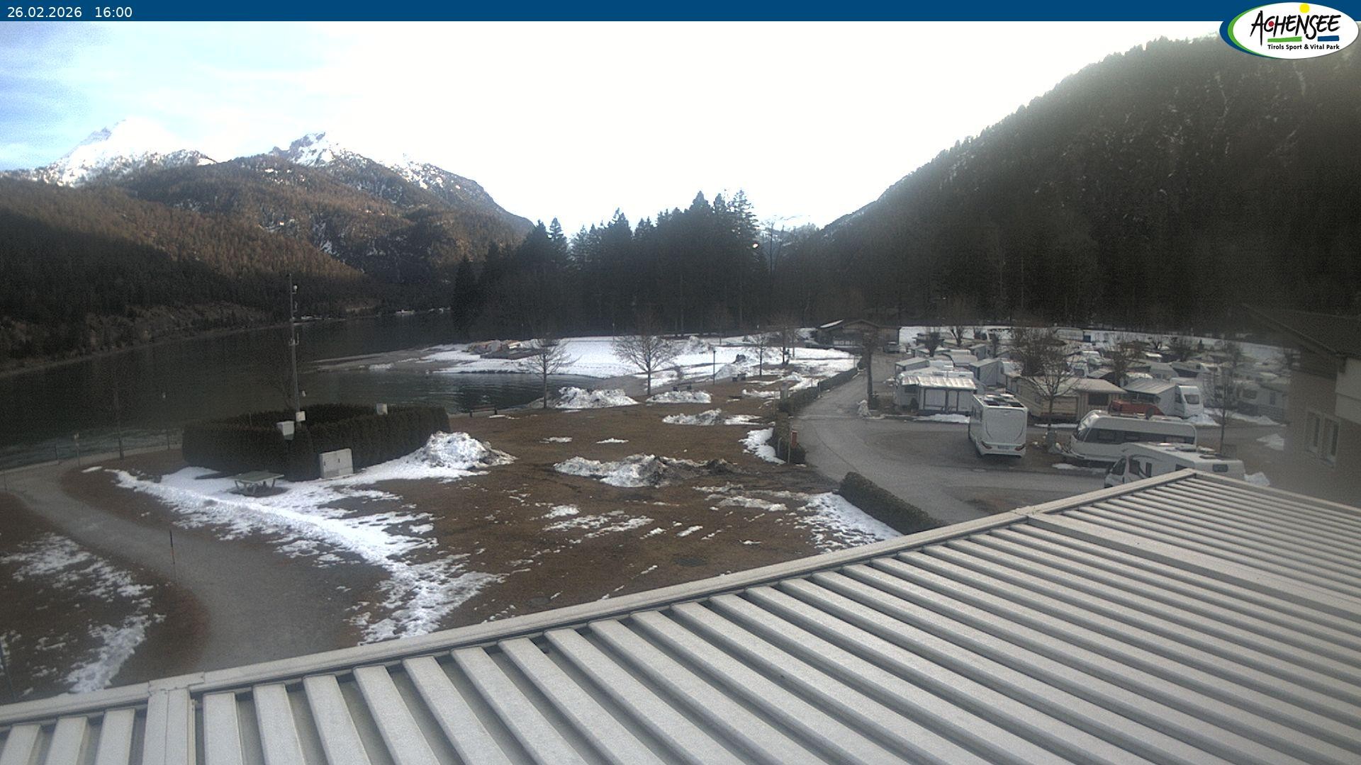 Archived image Webcam Camping ground Achensee