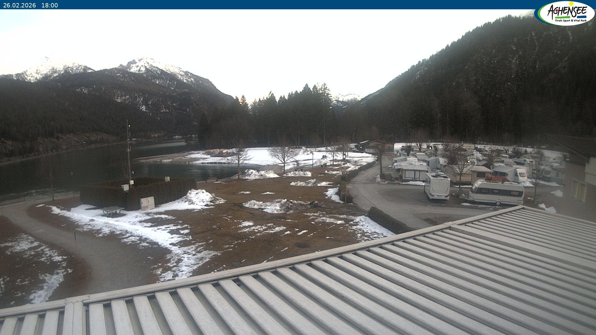 Archived image Webcam Camping ground Achensee