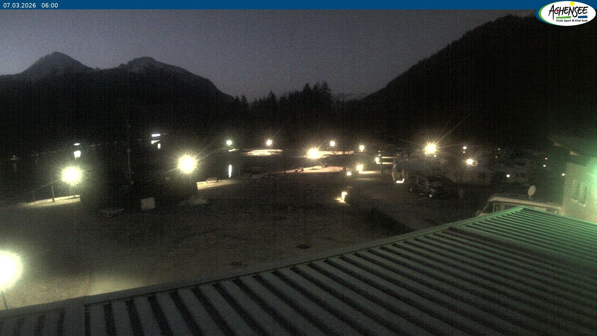 Archived image Webcam Camping ground Achensee