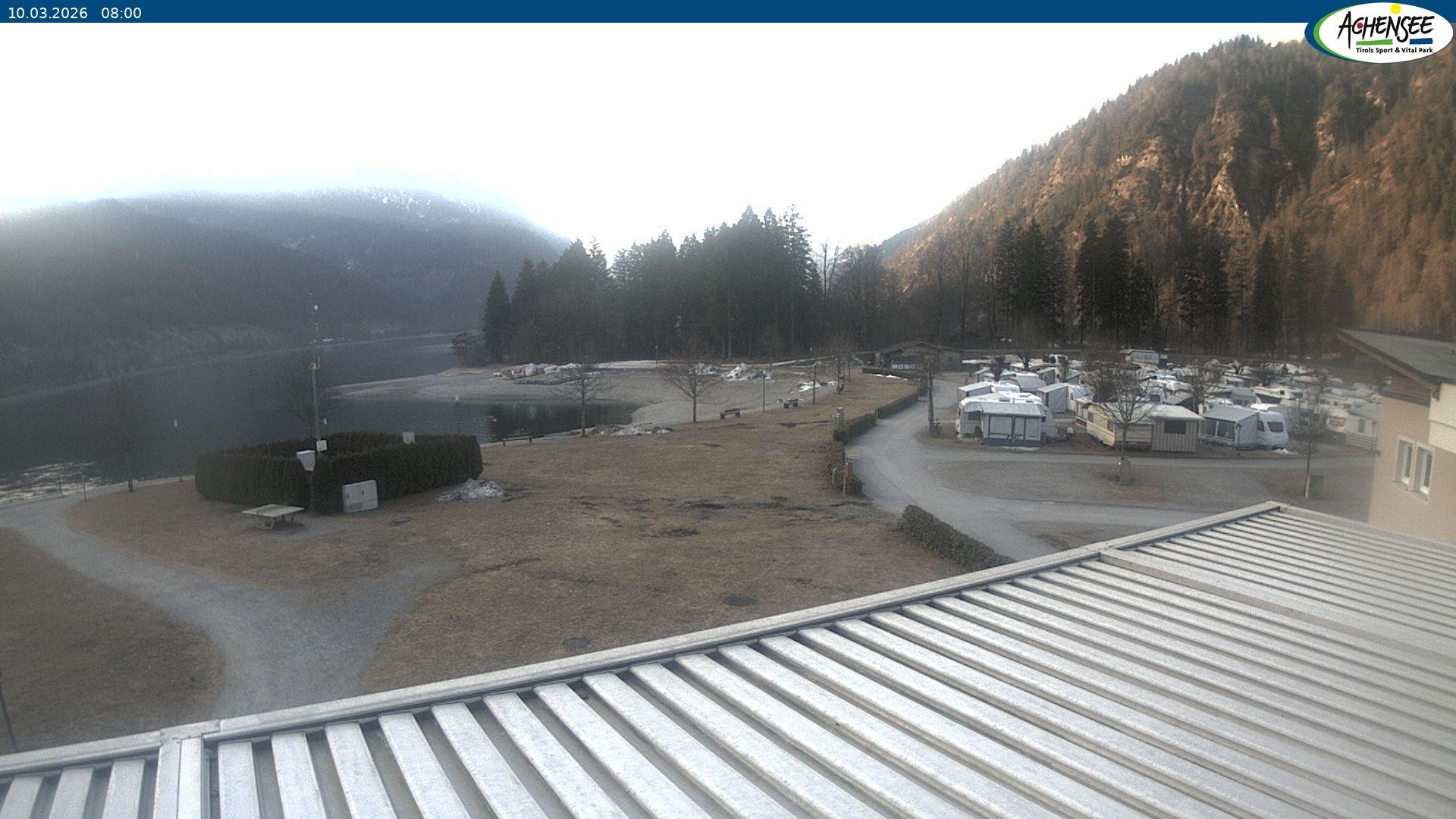 Archived image Webcam Camping ground Achensee