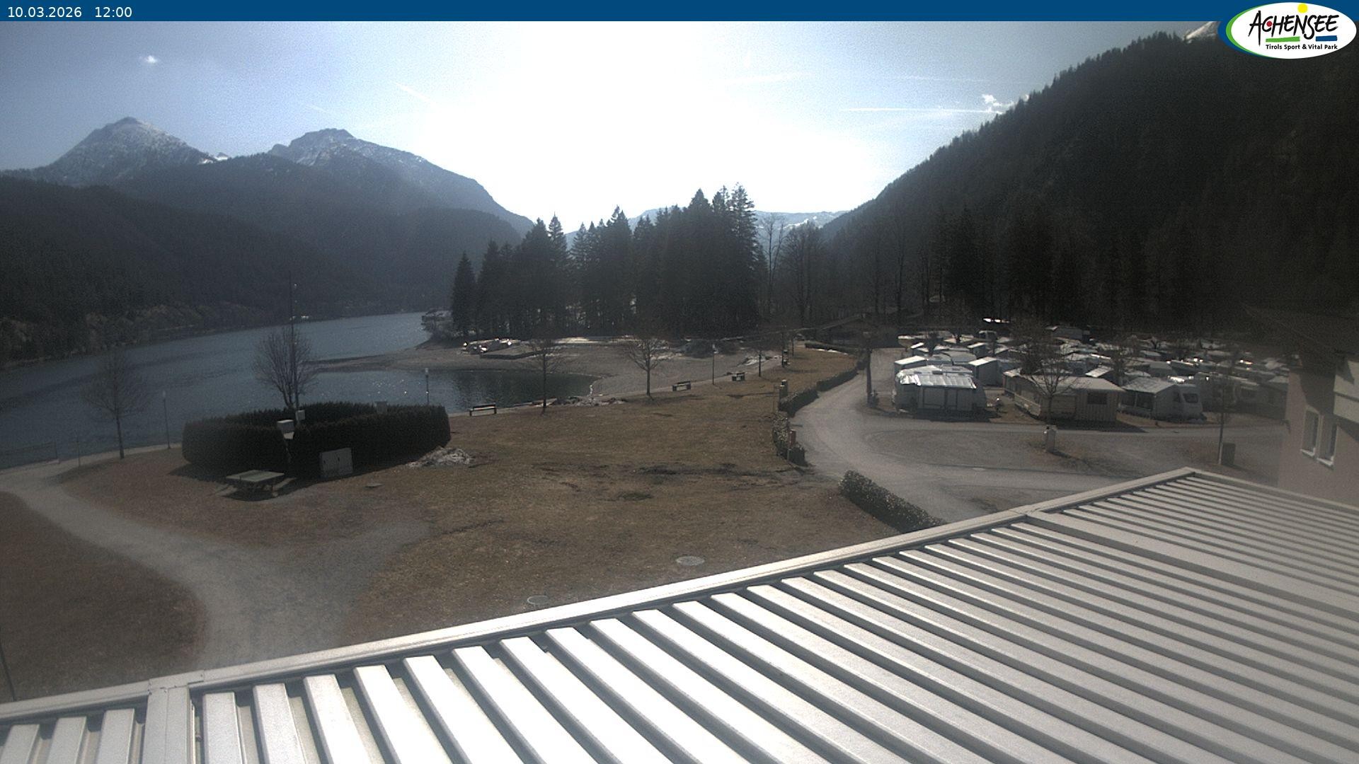 Archived image Webcam Camping ground Achensee