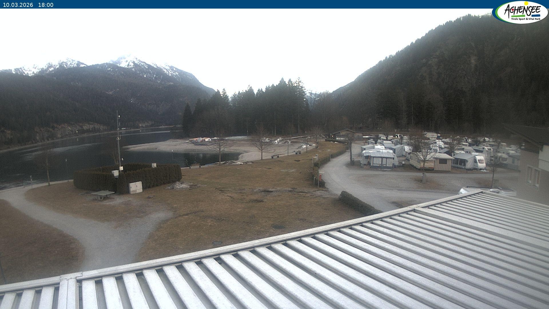 Archived image Webcam Camping ground Achensee