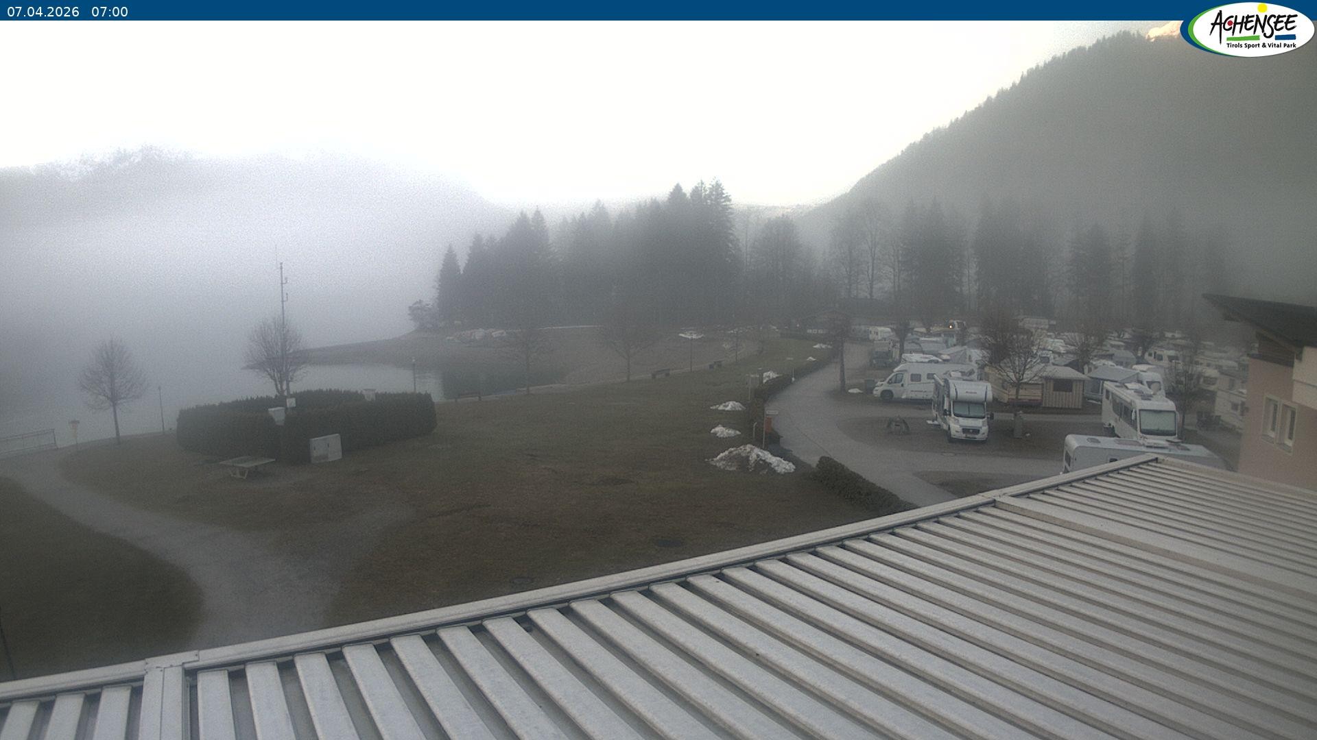 Archiv Foto Webcam Campingplatz am Achensee