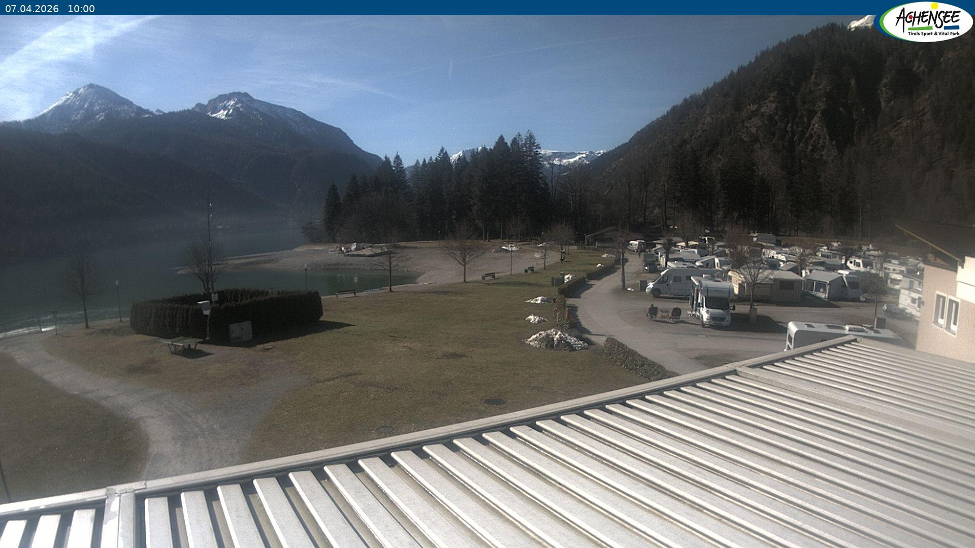 Archiv Foto Webcam Campingplatz am Achensee