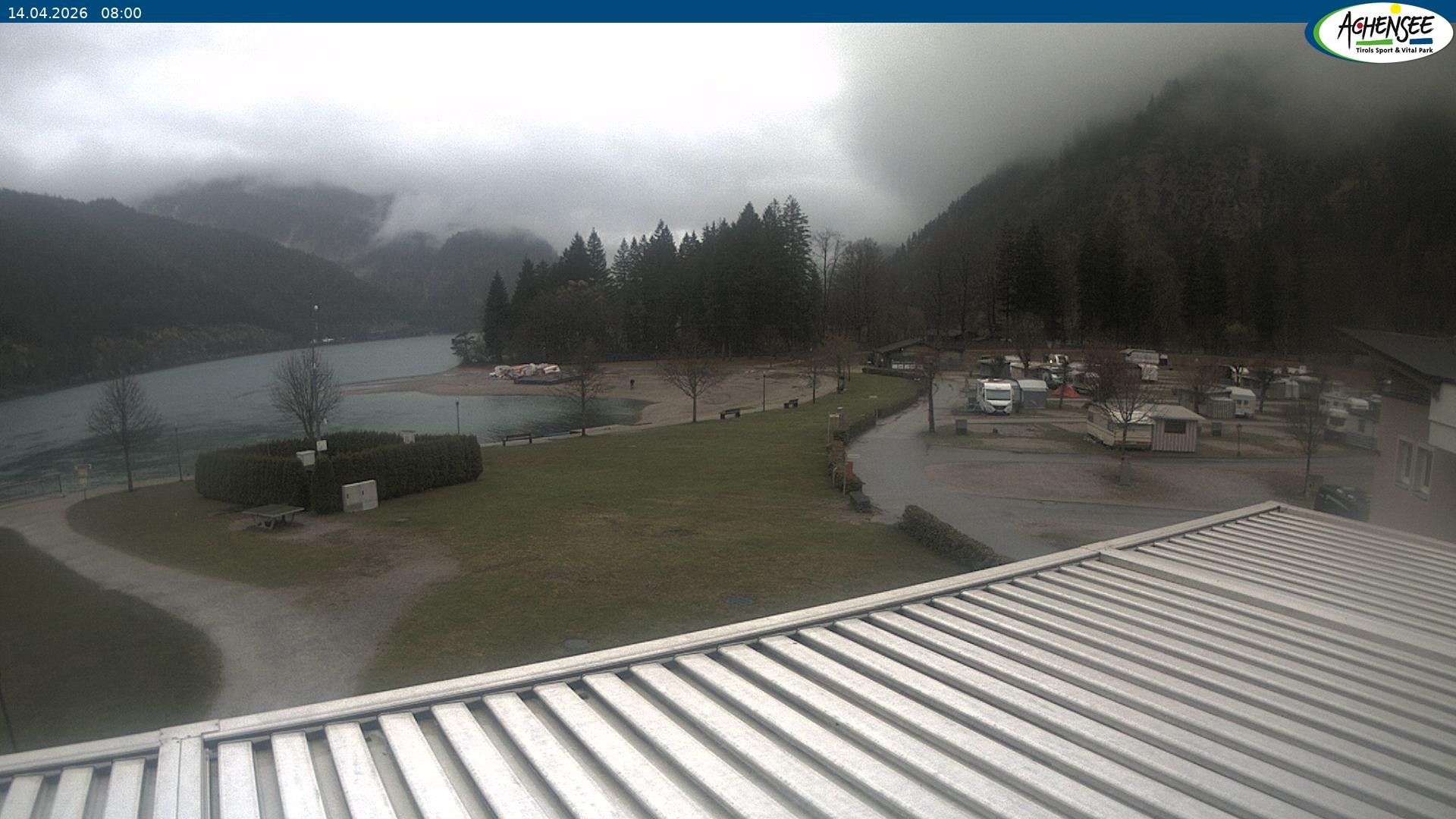 Archiv Foto Webcam Campingplatz am Achensee