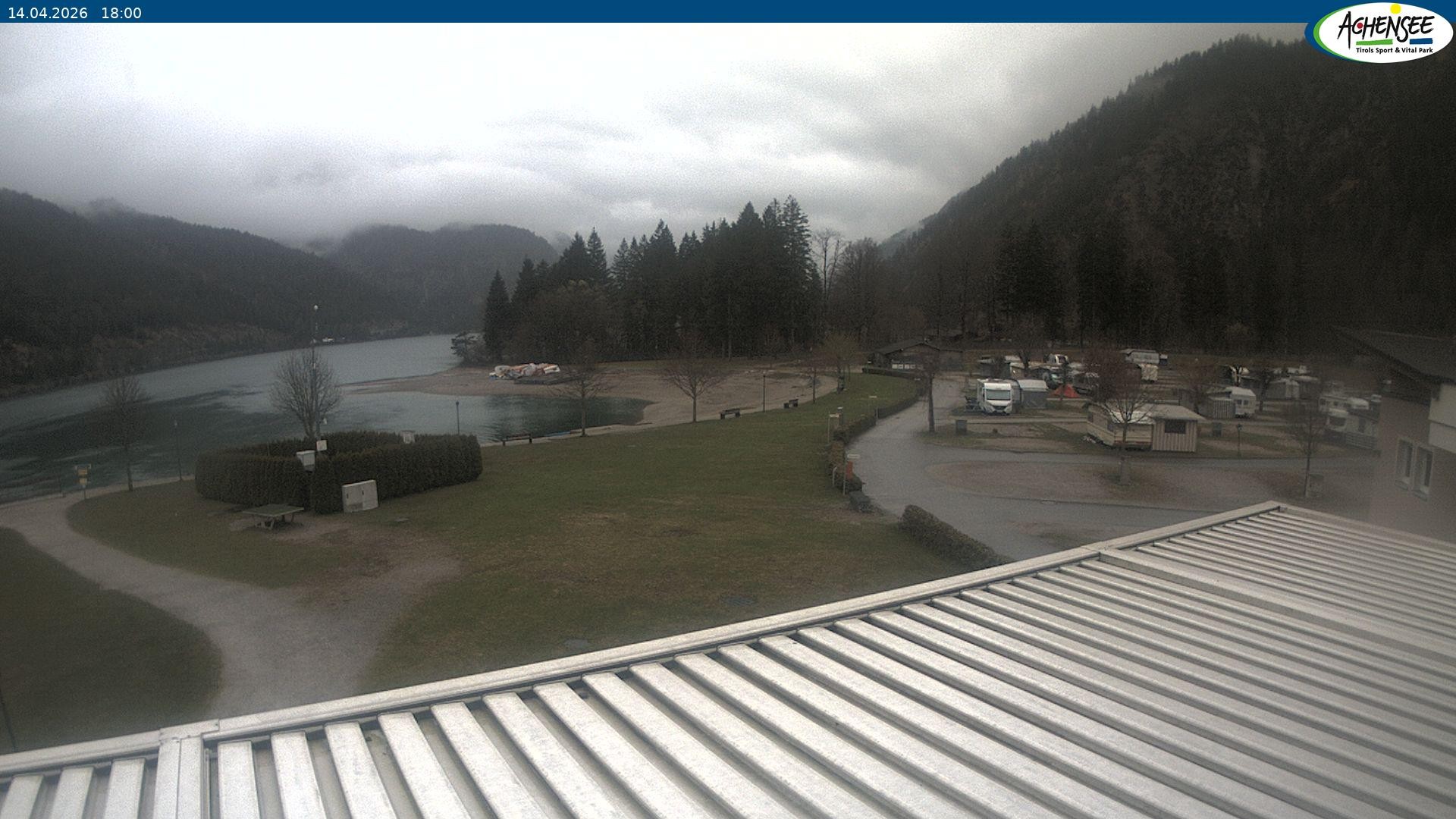 Archiv Foto Webcam Campingplatz am Achensee