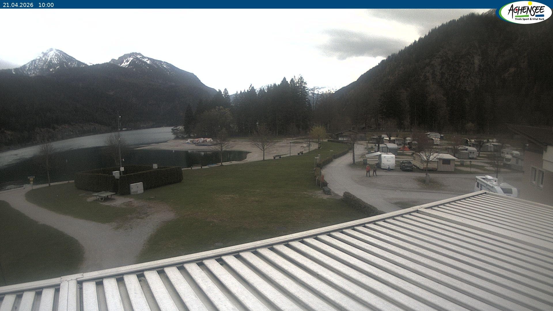 Archived image Webcam Camping ground Achensee