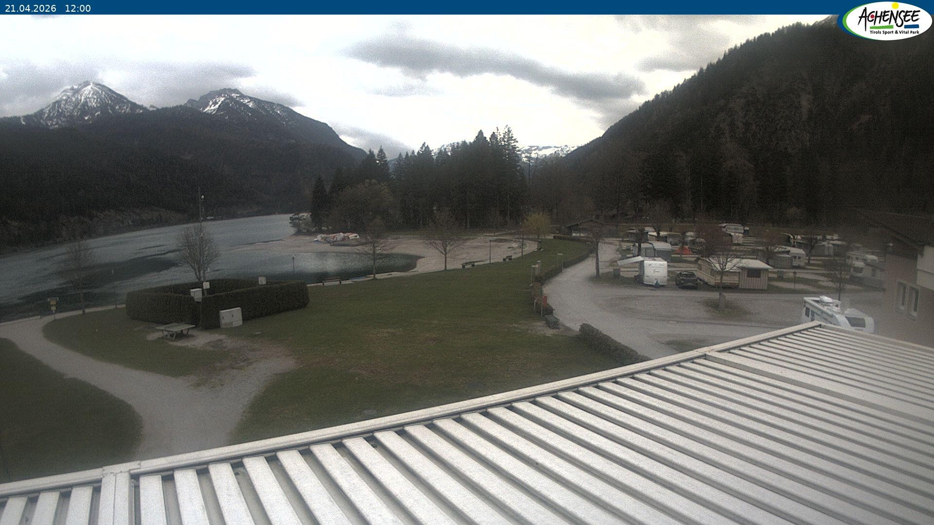Archived image Webcam Camping ground Achensee