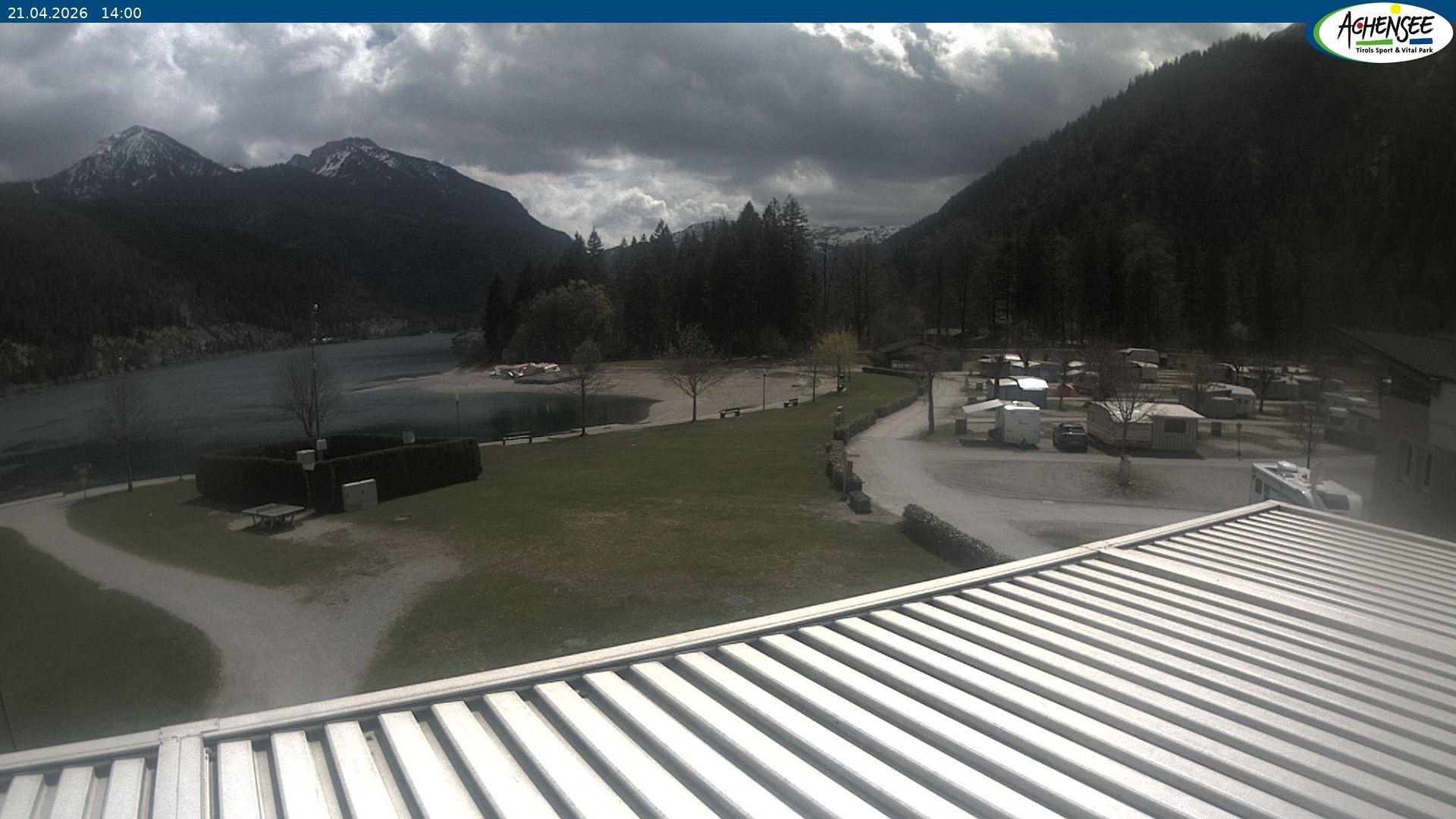 Archived image Webcam Camping ground Achensee
