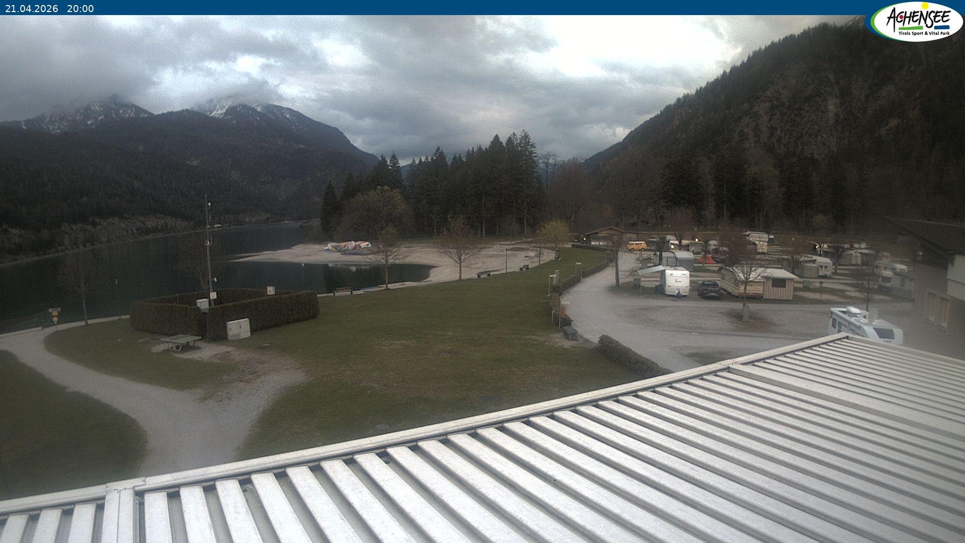 Archived image Webcam Camping ground Achensee