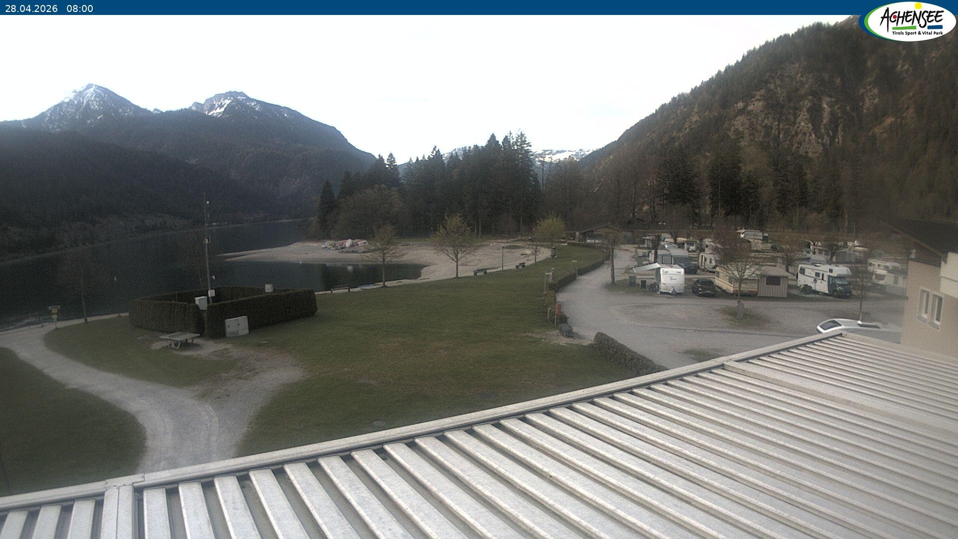 Archiv Foto Webcam Campingplatz am Achensee