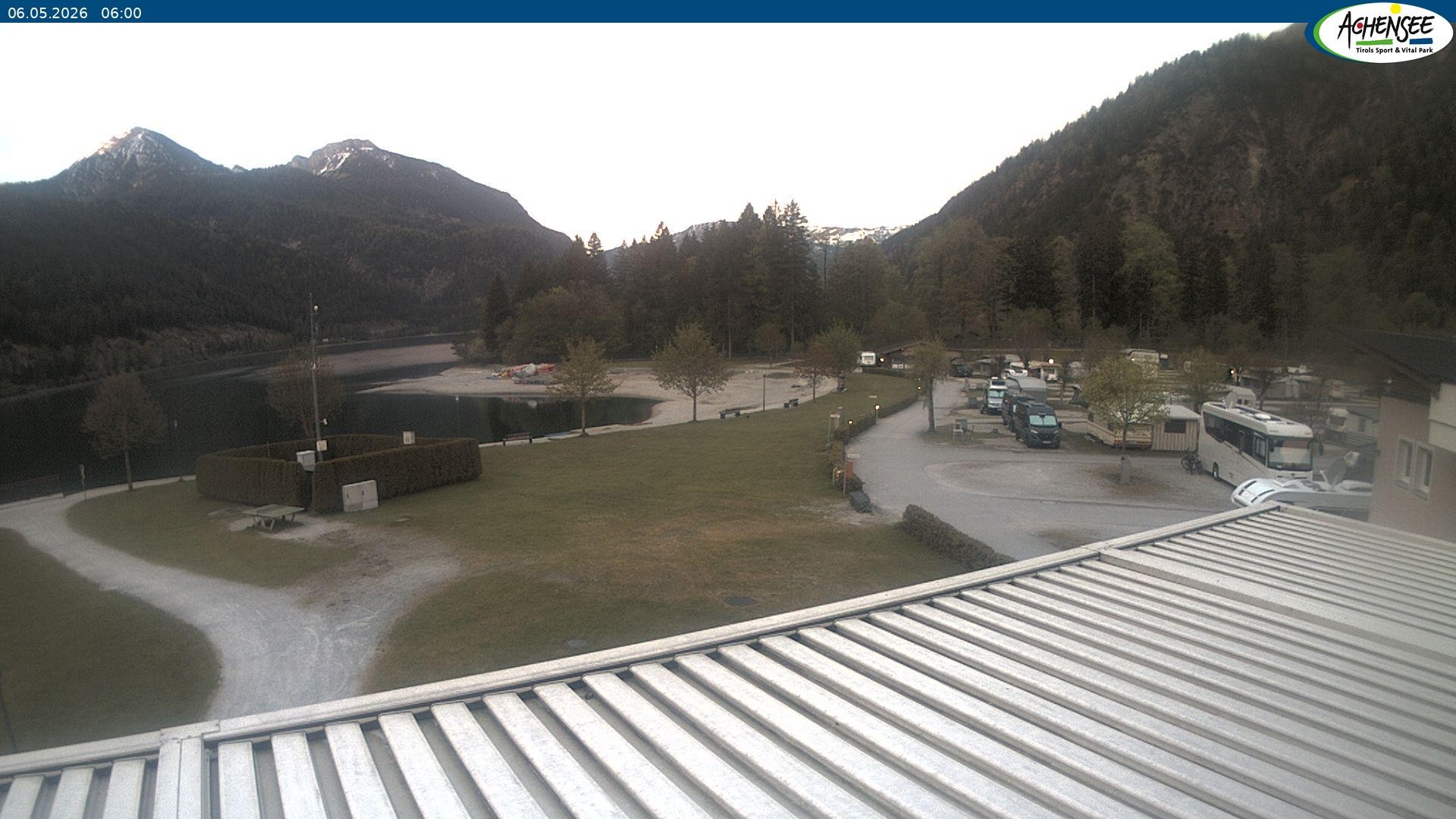 Archiv Foto Webcam Campingplatz am Achensee