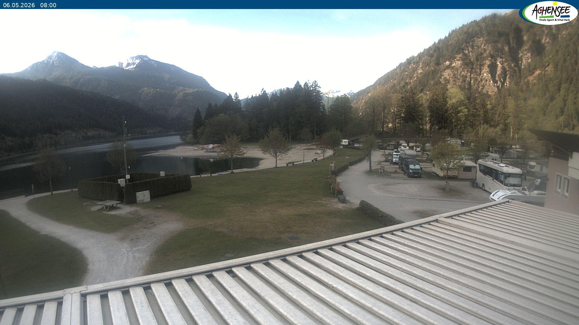 Archiv Foto Webcam Campingplatz am Achensee