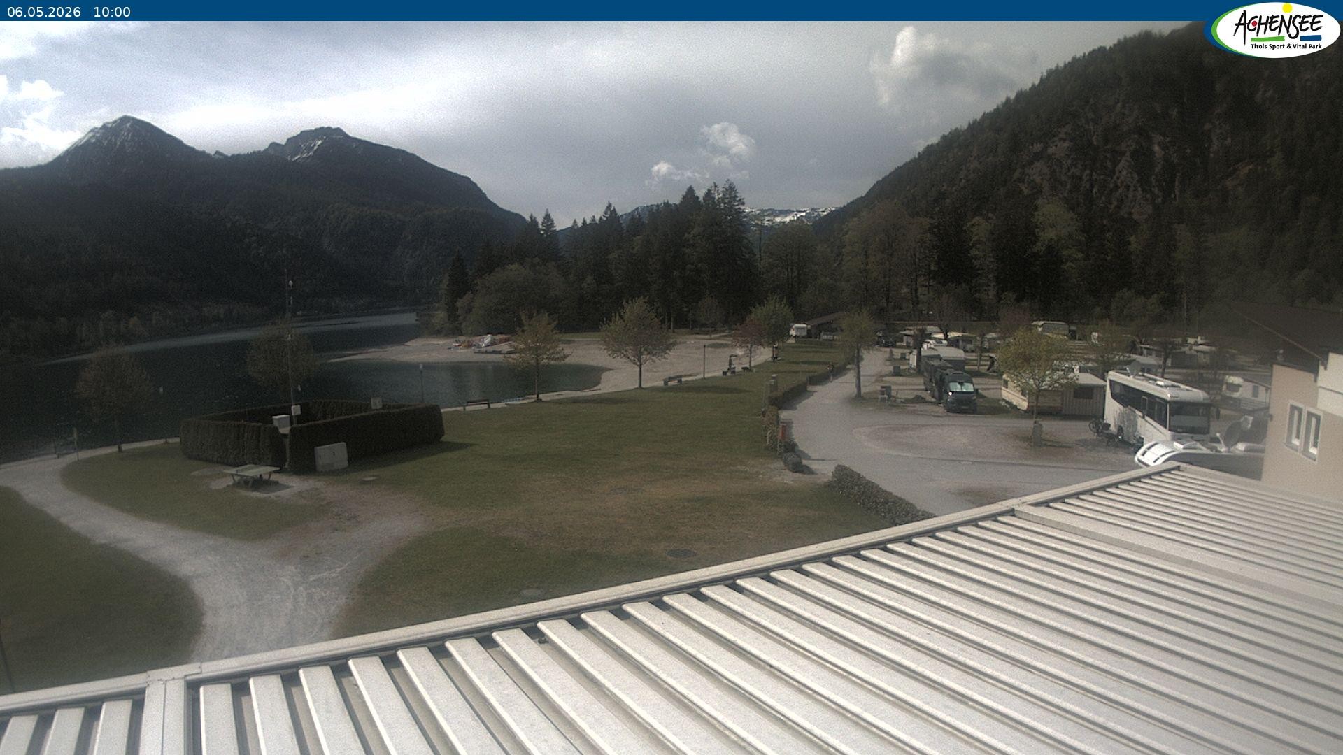 Archiv Foto Webcam Campingplatz am Achensee