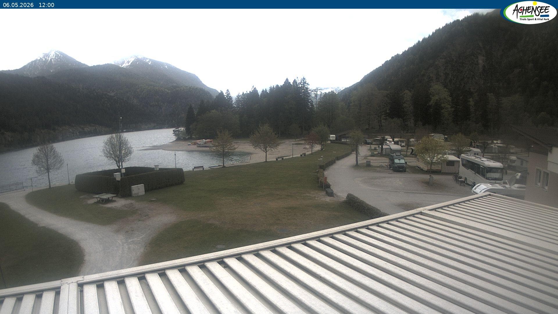 Archiv Foto Webcam Campingplatz am Achensee