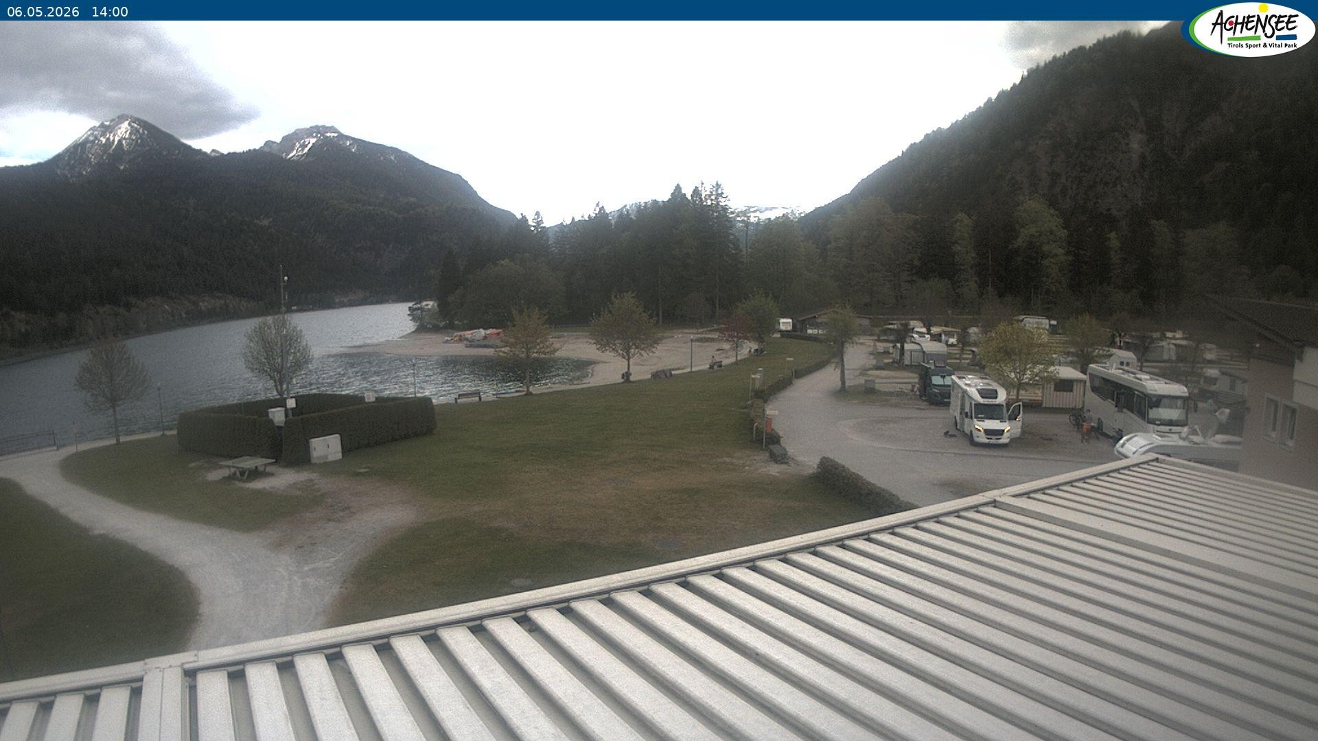 Archiv Foto Webcam Campingplatz am Achensee