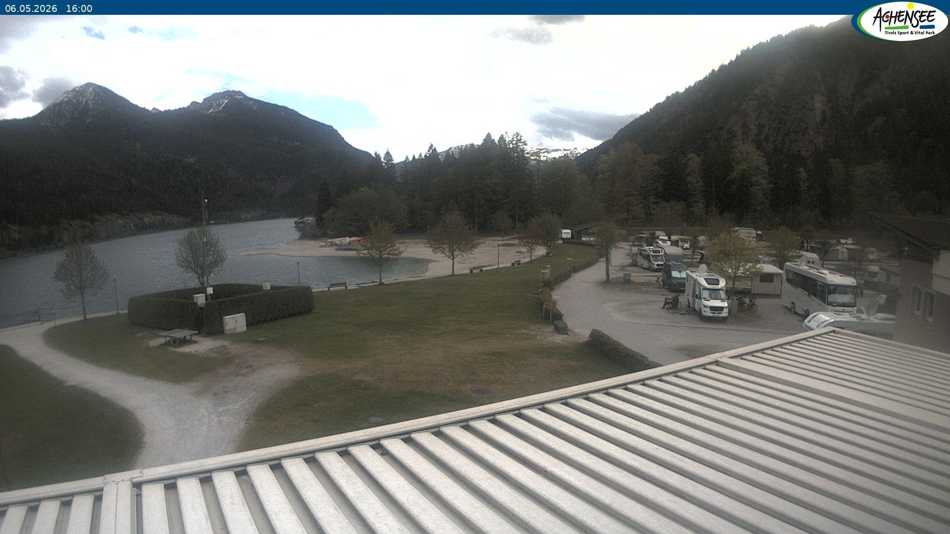Archiv Foto Webcam Campingplatz am Achensee