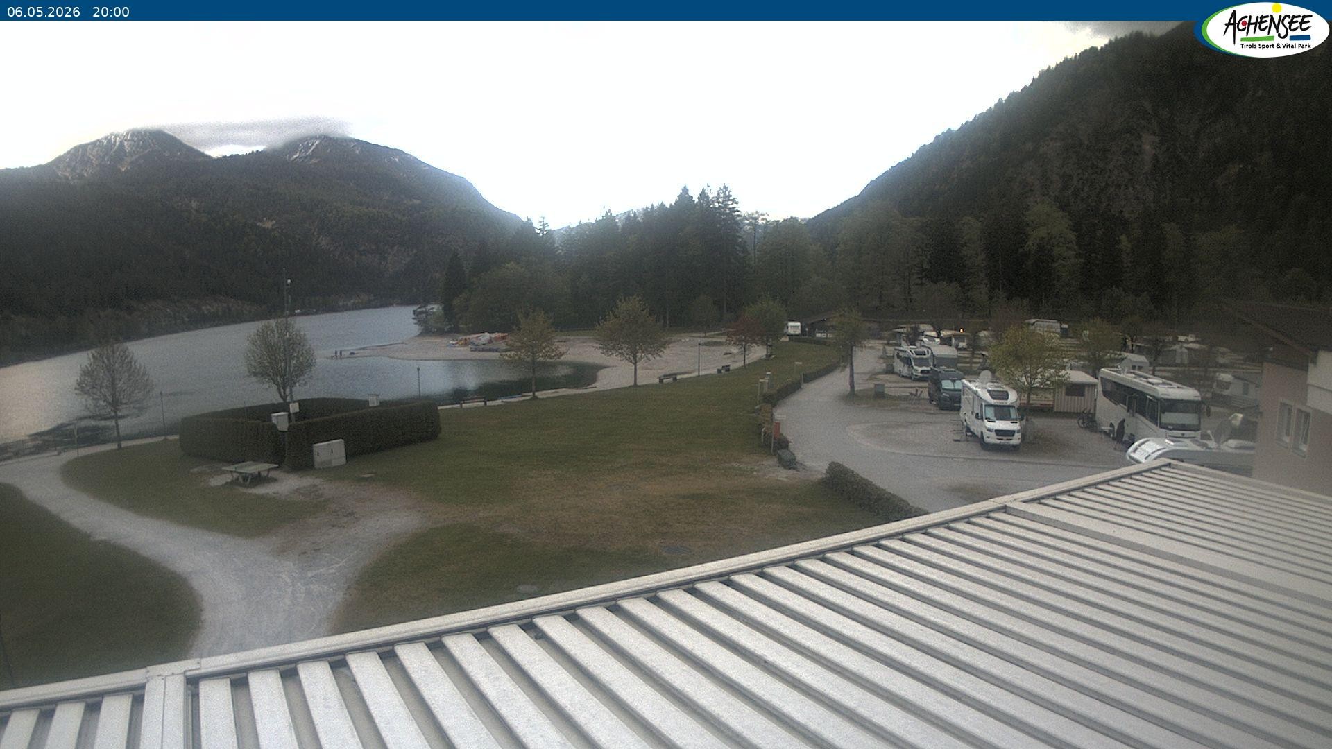 Archiv Foto Webcam Campingplatz am Achensee