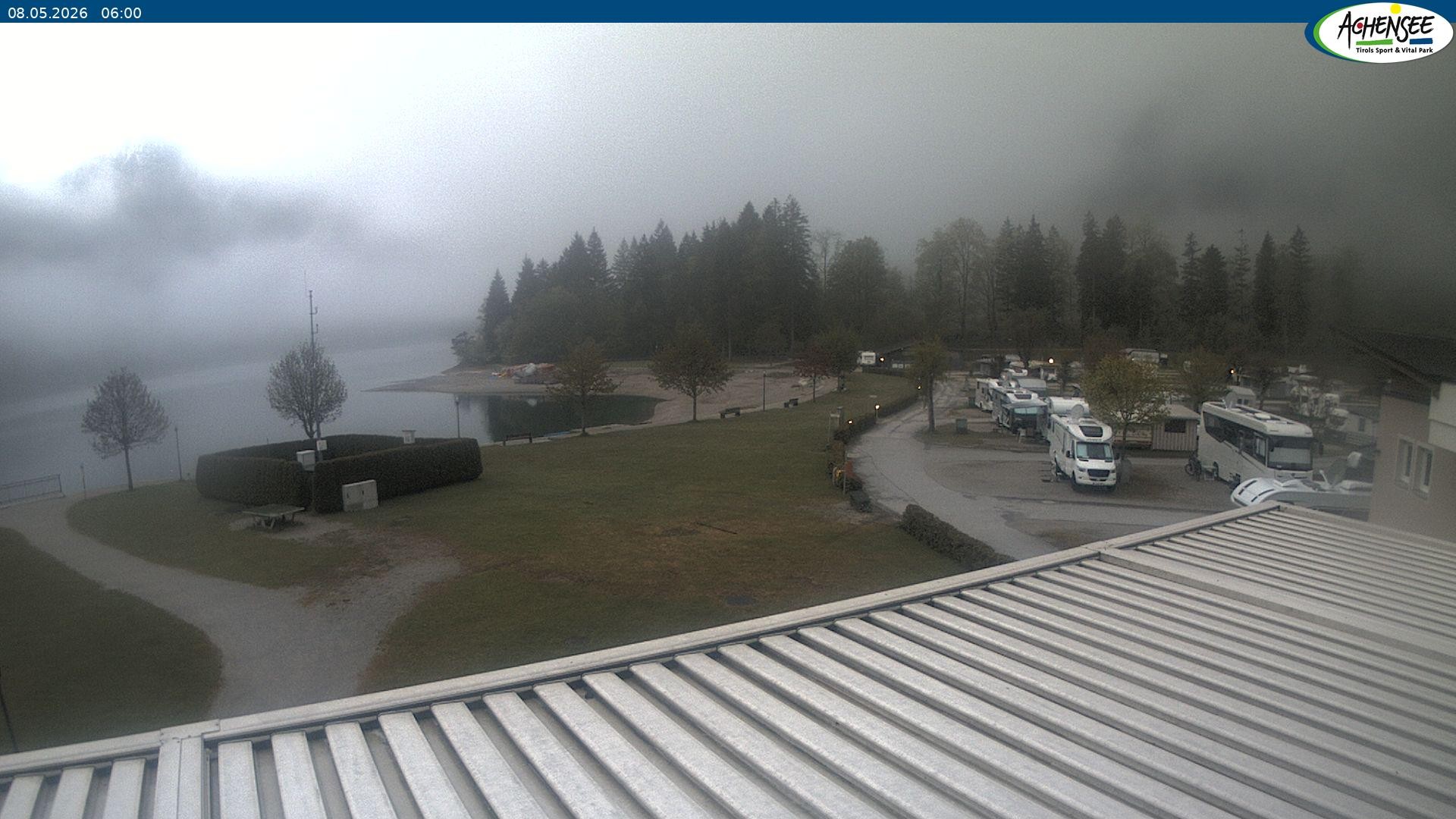Archiv Foto Webcam Campingplatz am Achensee