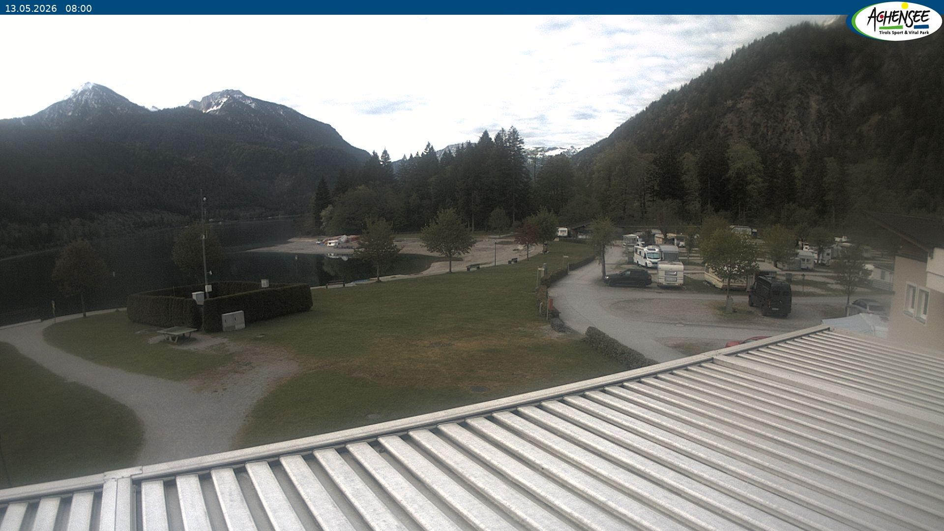 Archiv Foto Webcam Campingplatz am Achensee