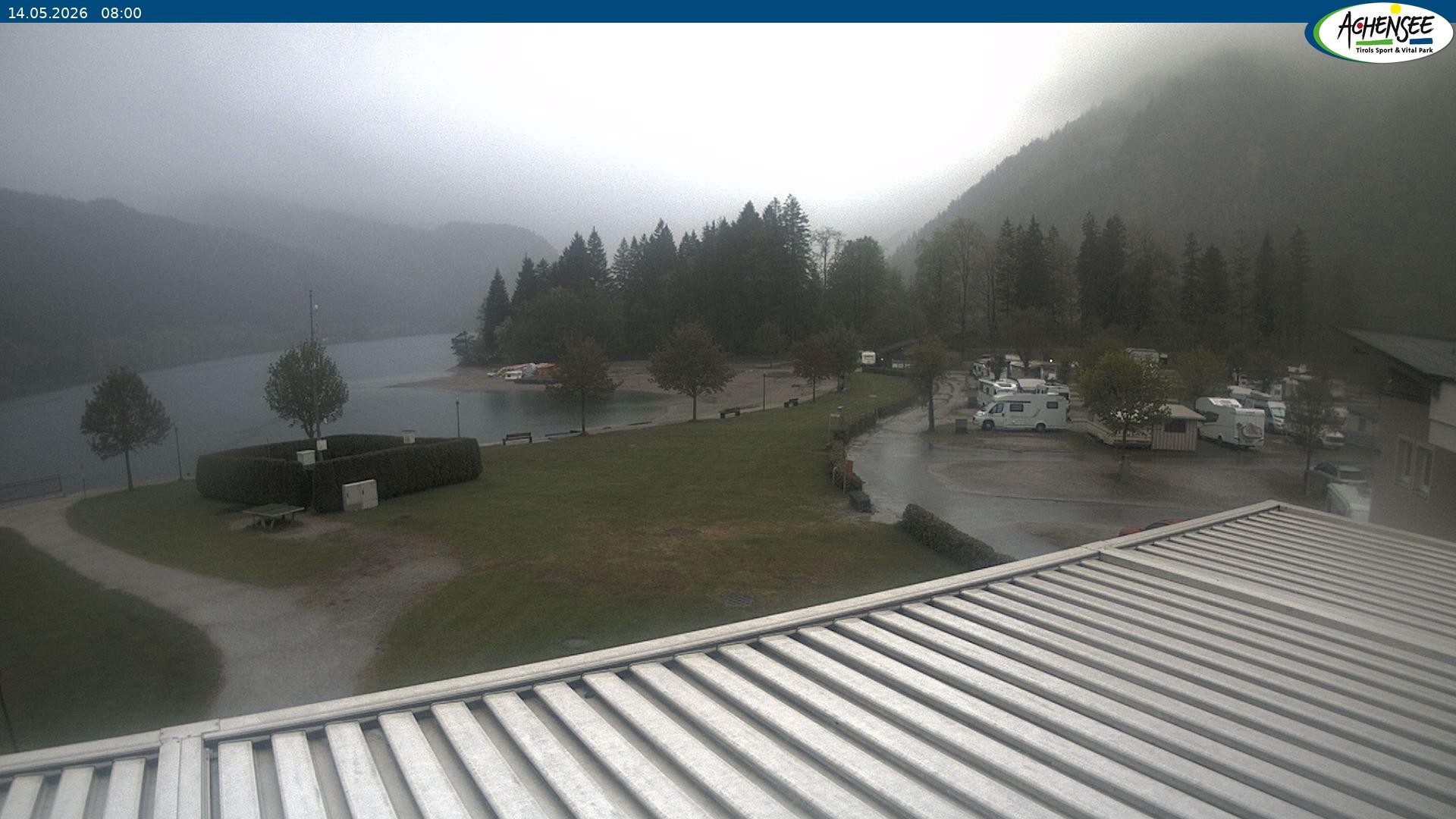 Archiv Foto Webcam Campingplatz am Achensee