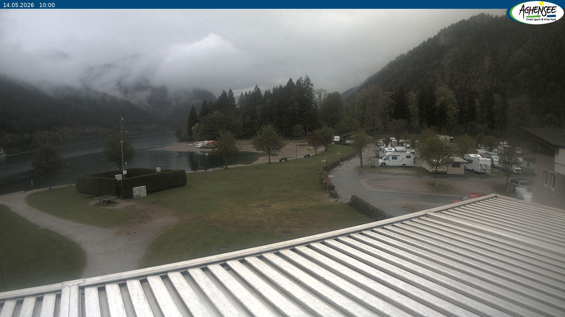 Archiv Foto Webcam Campingplatz am Achensee