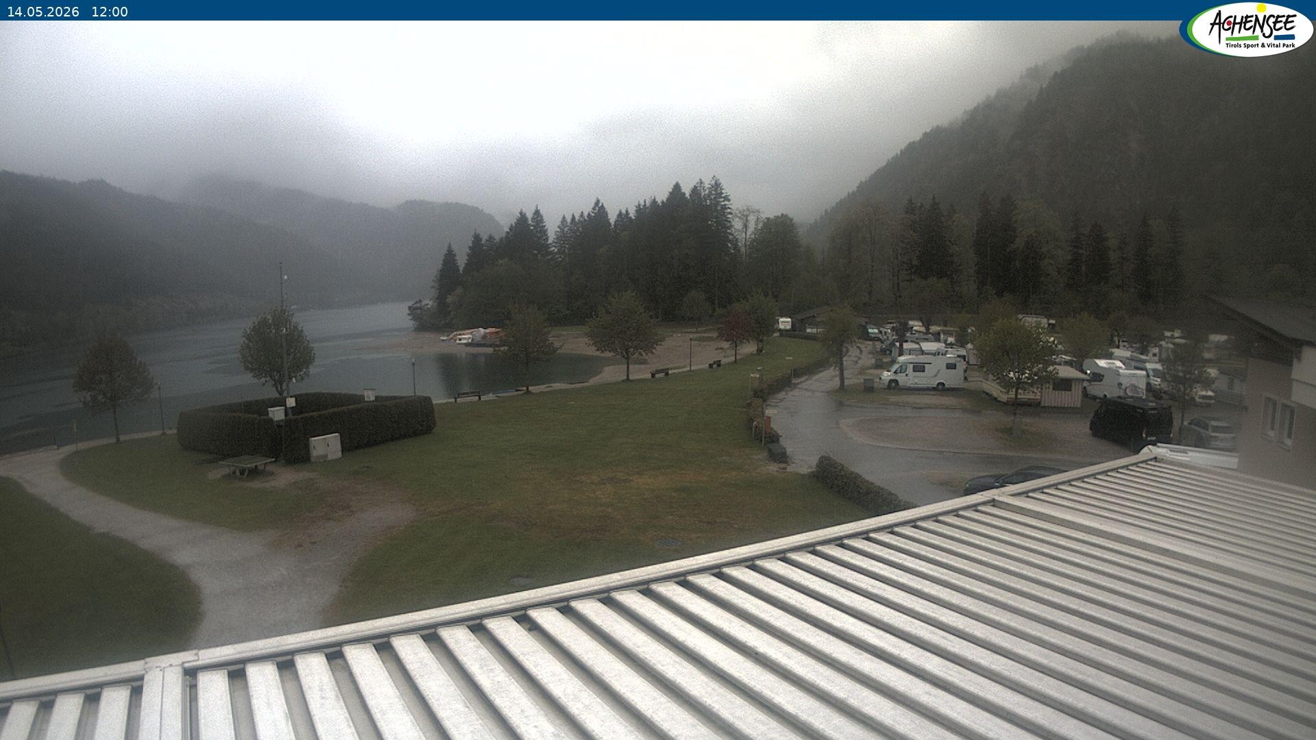 Archiv Foto Webcam Campingplatz am Achensee