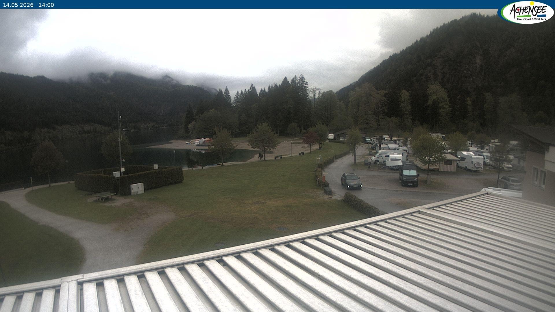Archiv Foto Webcam Campingplatz am Achensee