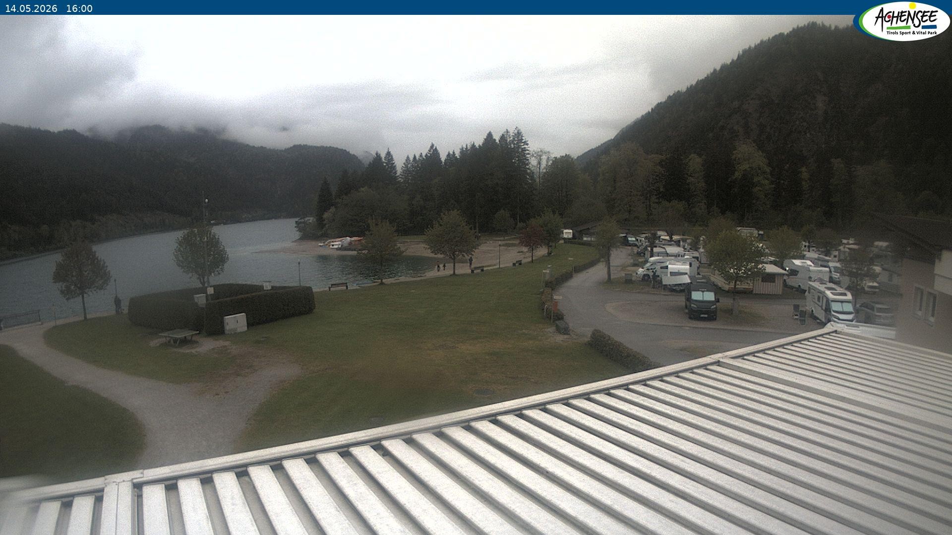 Archiv Foto Webcam Campingplatz am Achensee