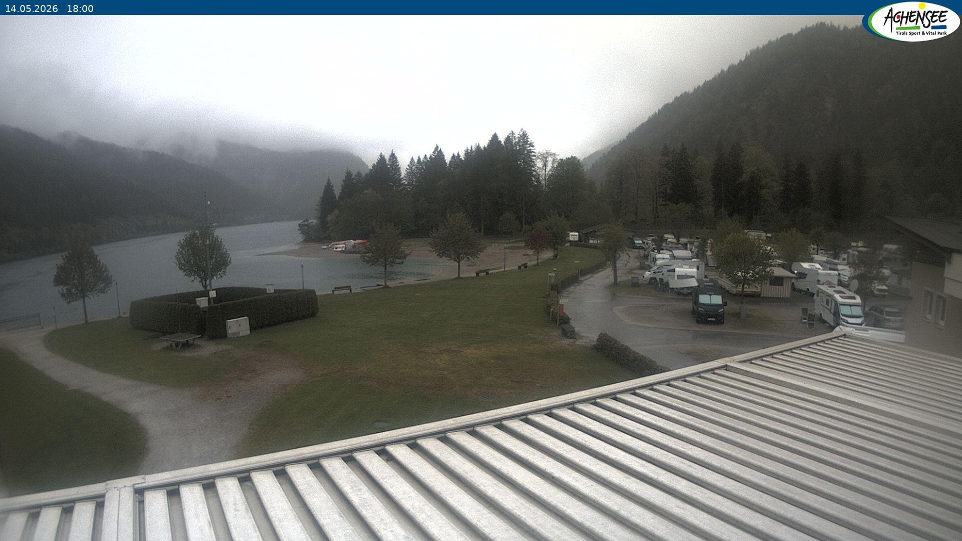 Archiv Foto Webcam Campingplatz am Achensee