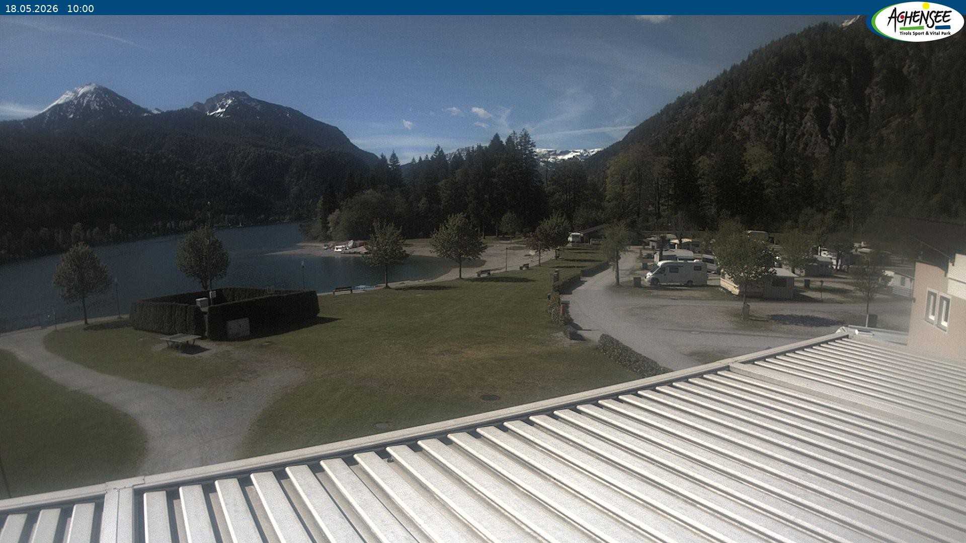 Archiv Foto Webcam Campingplatz am Achensee