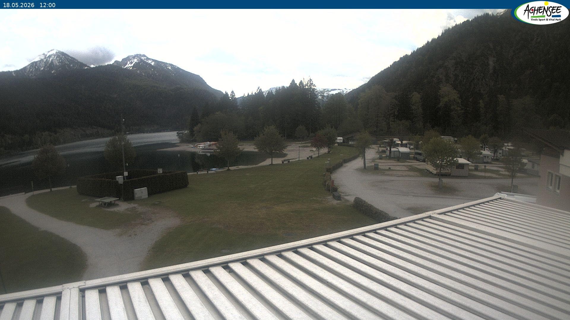Archiv Foto Webcam Campingplatz am Achensee