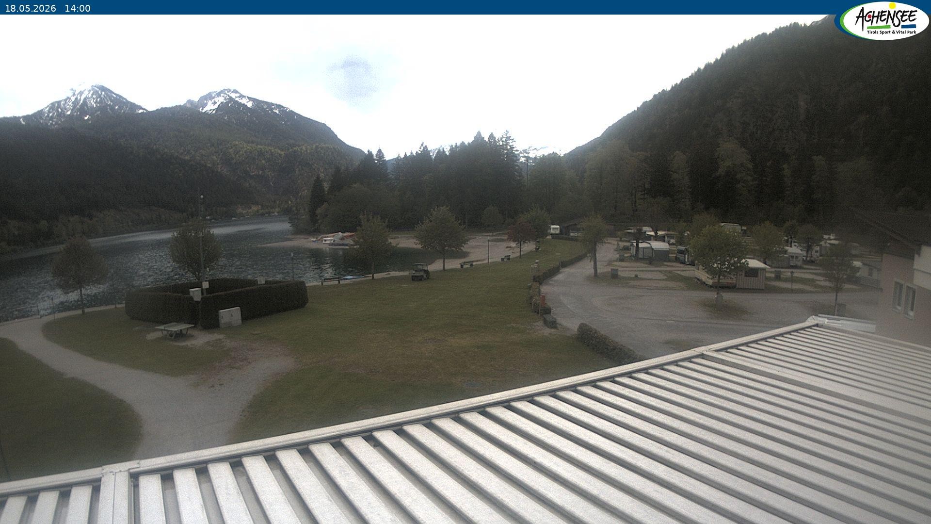 Archiv Foto Webcam Campingplatz am Achensee