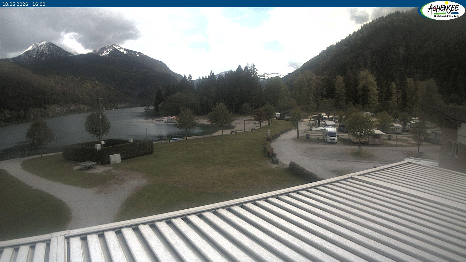 Archiv Foto Webcam Campingplatz am Achensee